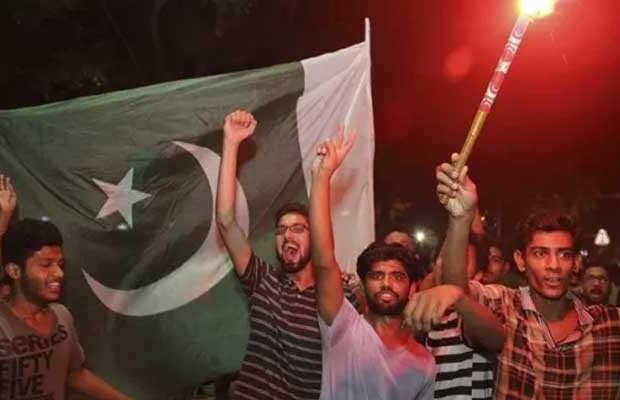 People of IOJK celebrates Pakistan's first win in T20 World Cup against India