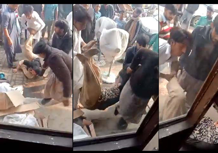 Shopkeepers arrested for stripping, beating women in Faisalabad (VIDEO)